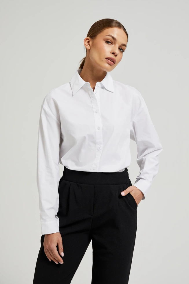 WOMEN'S SHIRT Z-KO-4513 WHITE-set