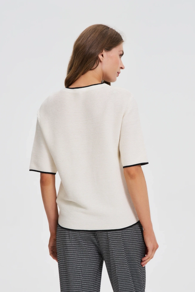 SWETER DAMSKI Z-SW-4815 OFF WHITE