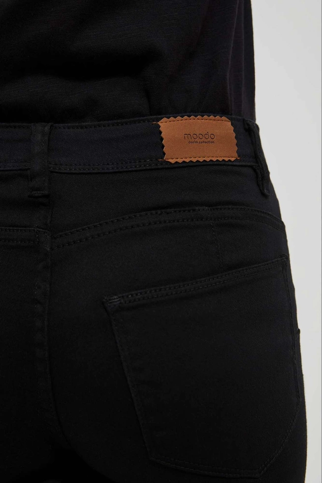 LADIES JEANS L-JE-4018 BLACK