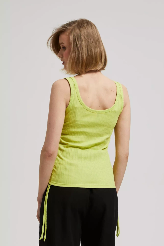 LADIES TOP L-TS-4066 L.GREEN