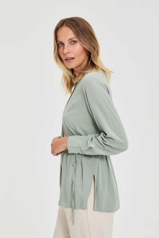 WOMEN'S SHIRT L-KO-4915 OLIVE-set