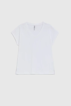 WOMEN'S TSHIRT L-TS-4951 WHITE-set
