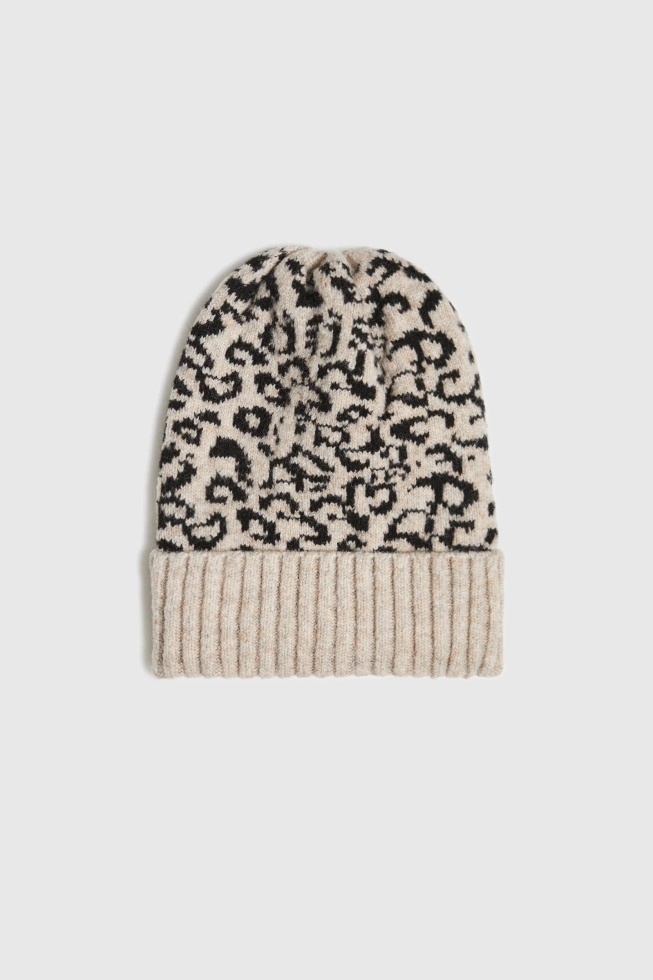WOMEN'S HAT Z-CZ-4815 BEIGE MEL-set