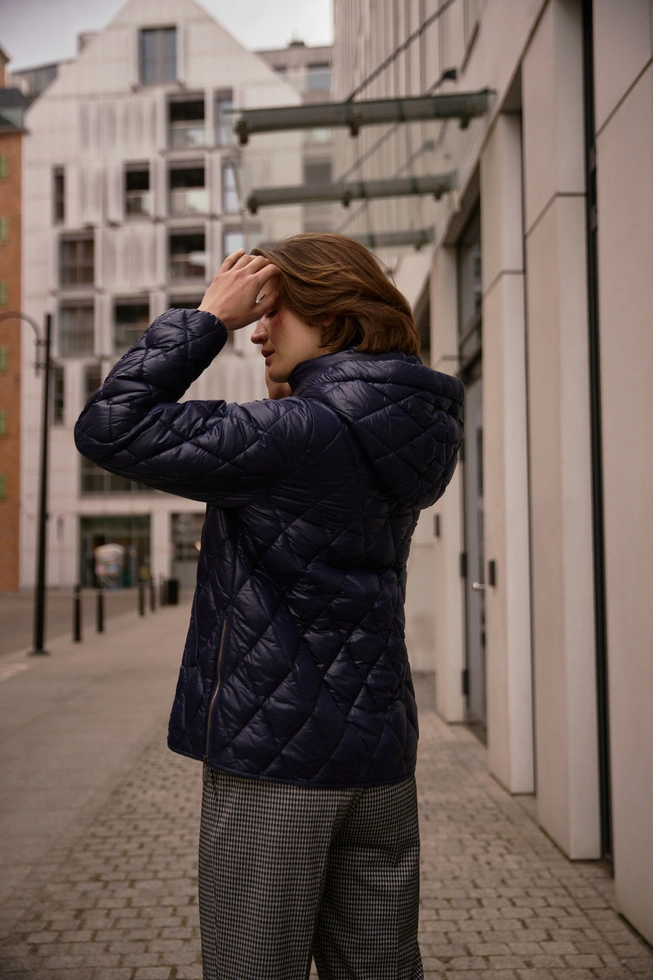 WOMEN'S JACKETS Z-KU-4802 NAVY