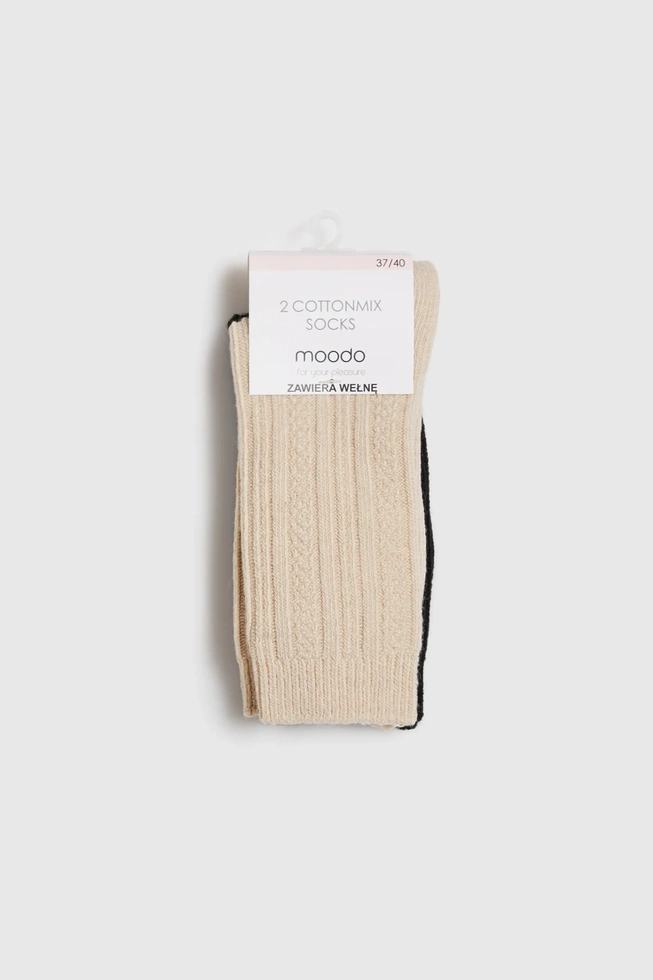 WOMEN'S SOCKS Z-SK-4512 BEIGE