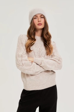 CZAPKA DAMSKA Z-CZ-4812 L.BEIGE