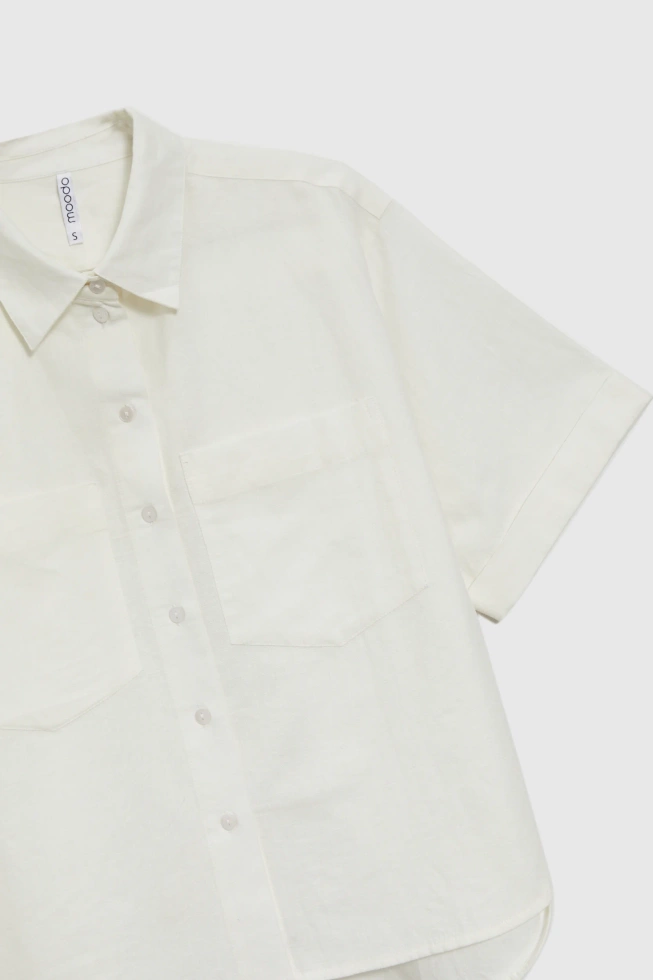 KOSZULA DAMSKA L-KO-4656 WHITE