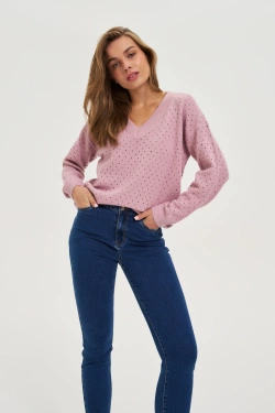 WOMEN'S SWEATER Z-SW-4800 L.PINK-set