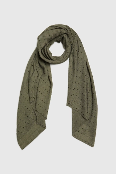 WOMEN'S SCARF L-SZ-4618 OLIVE