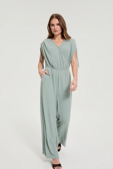 WOMEN'S DRESS L-SU-4926 OLIVE