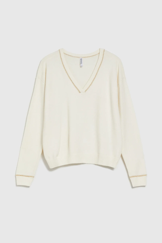 WOMEN'S SWEATER Z-SW-4518 OFF WHITE