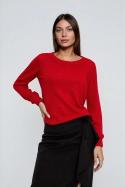 WOMEN'S SWEATER Z-SW-4868 RED-set