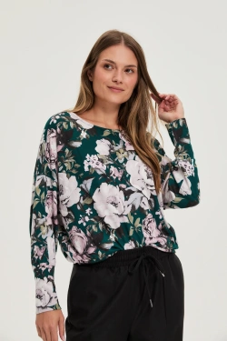 WOMEN'S SWEATER Z-SW-4818 D.GREEN