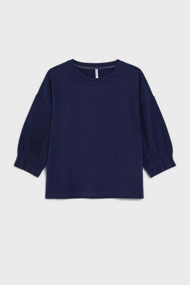 WOMEN'S SWEATSHIRT L-BL-4900 NAVY-set