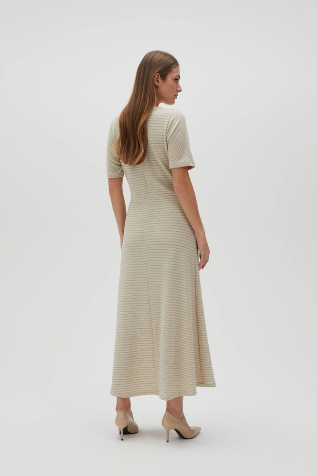 WOMEN'S DRESS L-SU-4619 L.BEIGE-set