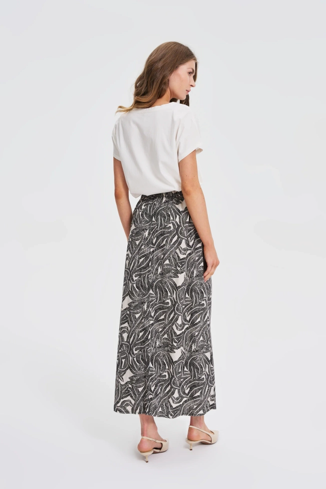 WOMEN'S SKIRT L-SC-4619 BLACK