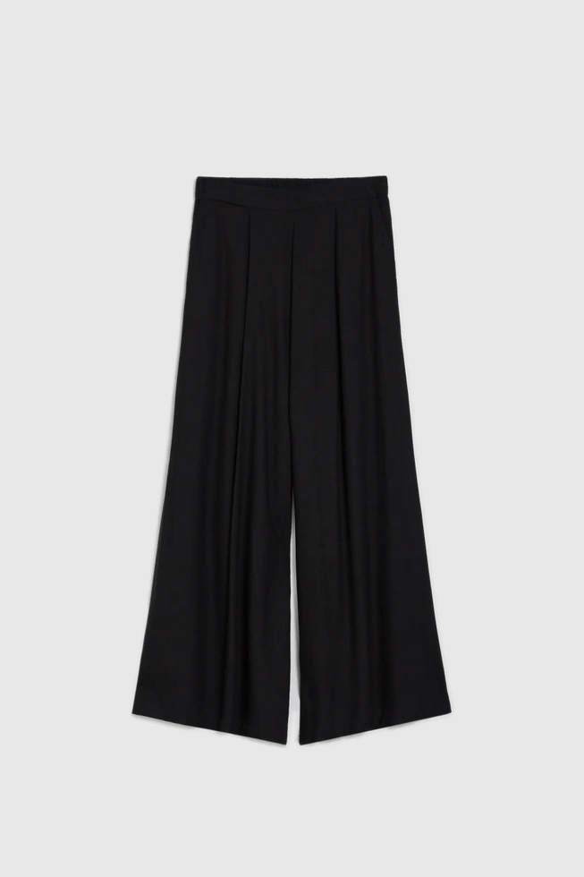 WOMEN'S PANTS L-SP-4628 BLACK-set