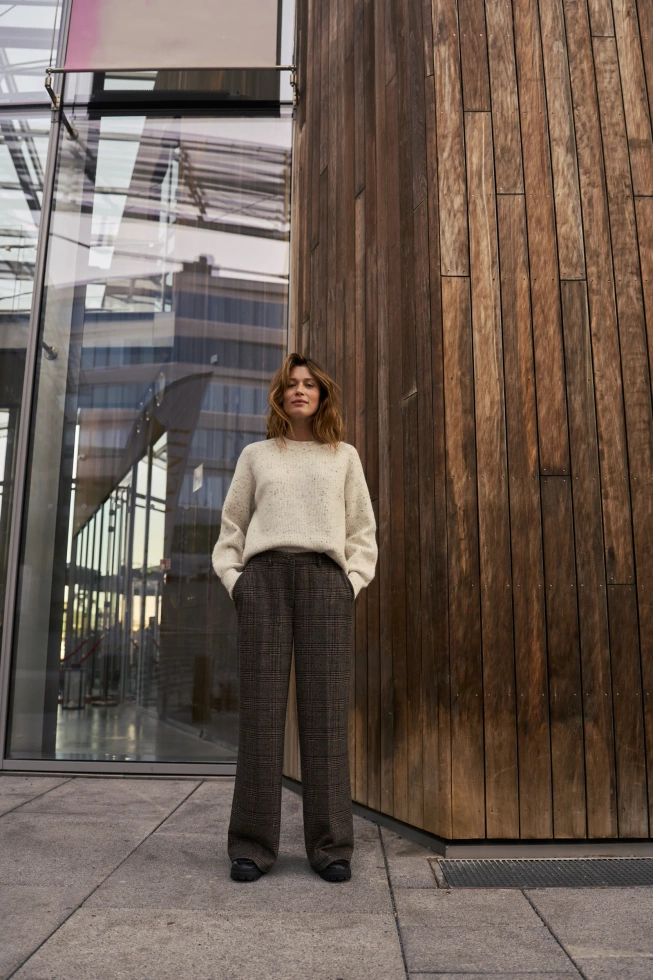 WOMEN'S PANTS Z-SP-4812 BROWN