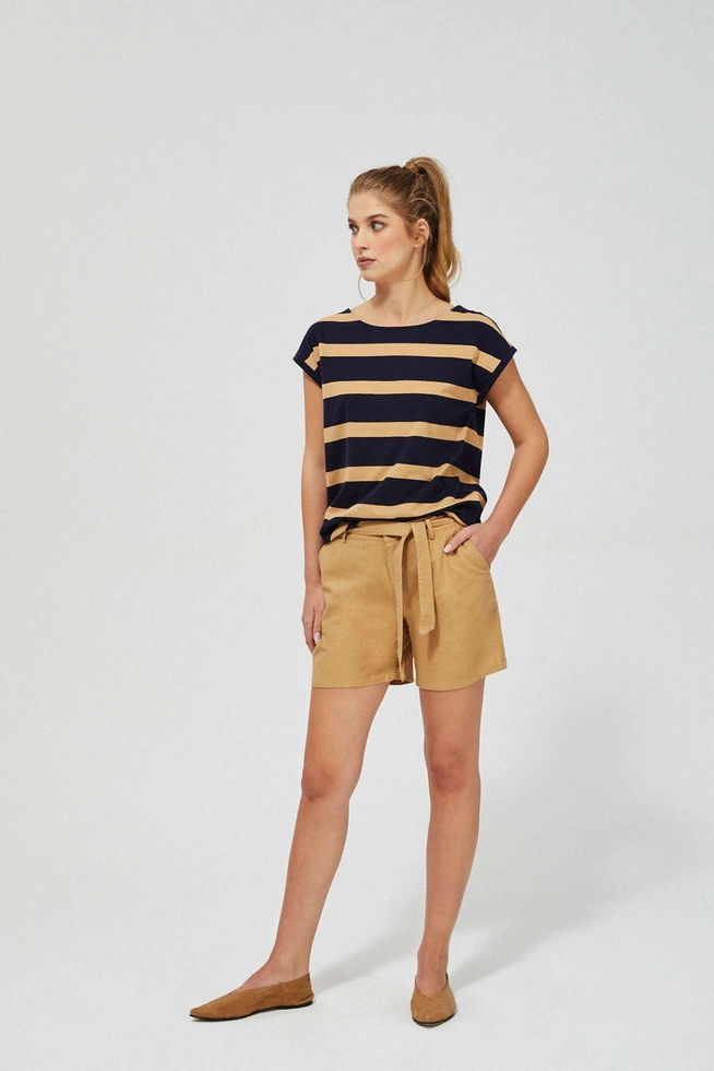 Linen shorts