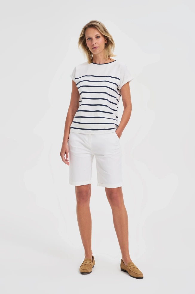 WOMEN'S TSHIRT L-TS-4655 NAVY