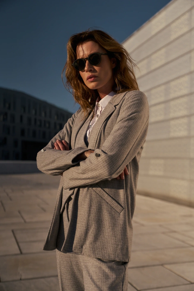 WOMEN'S JACKETS Z-MR-4806 L.GREY