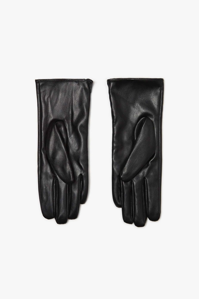 Gloves with rhinestones-set