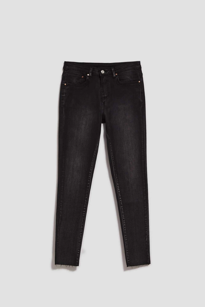 LADIES JEANS L-JE-4024 GRAPHITE