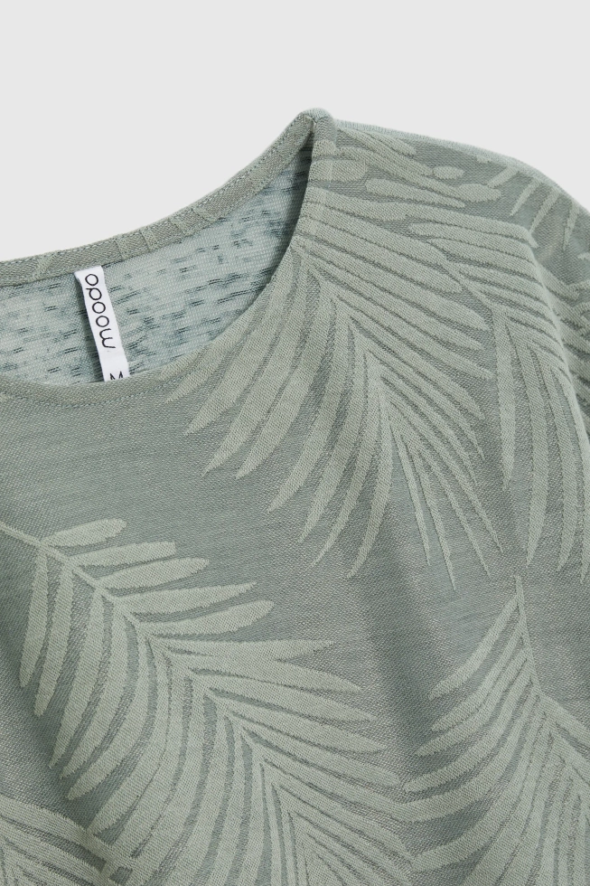 WOMEN'S TSHIRT L-TS-4988 OLIVE-set