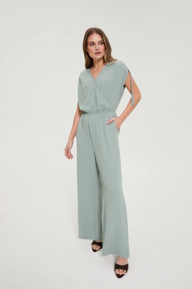 WOMEN'S DRESS L-SU-4926 OLIVE