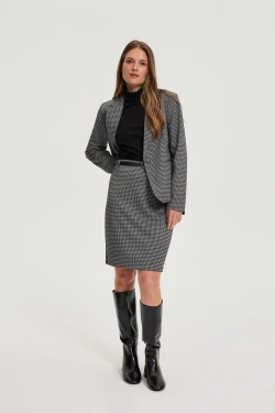 SPÓDNICA DAMSKA Z-SC-4801 GREY