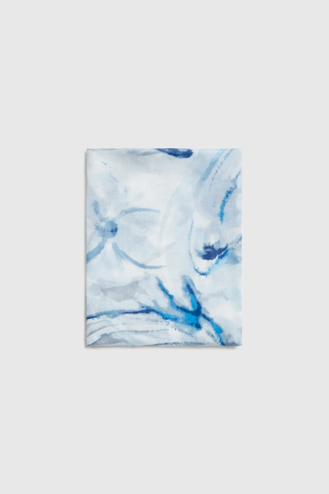 WOMEN'S SCARF L-SZ-4915 L.BLUE-set