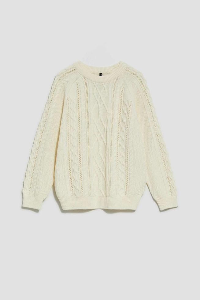 SWETER Z-SW-3908 OFF WHITE