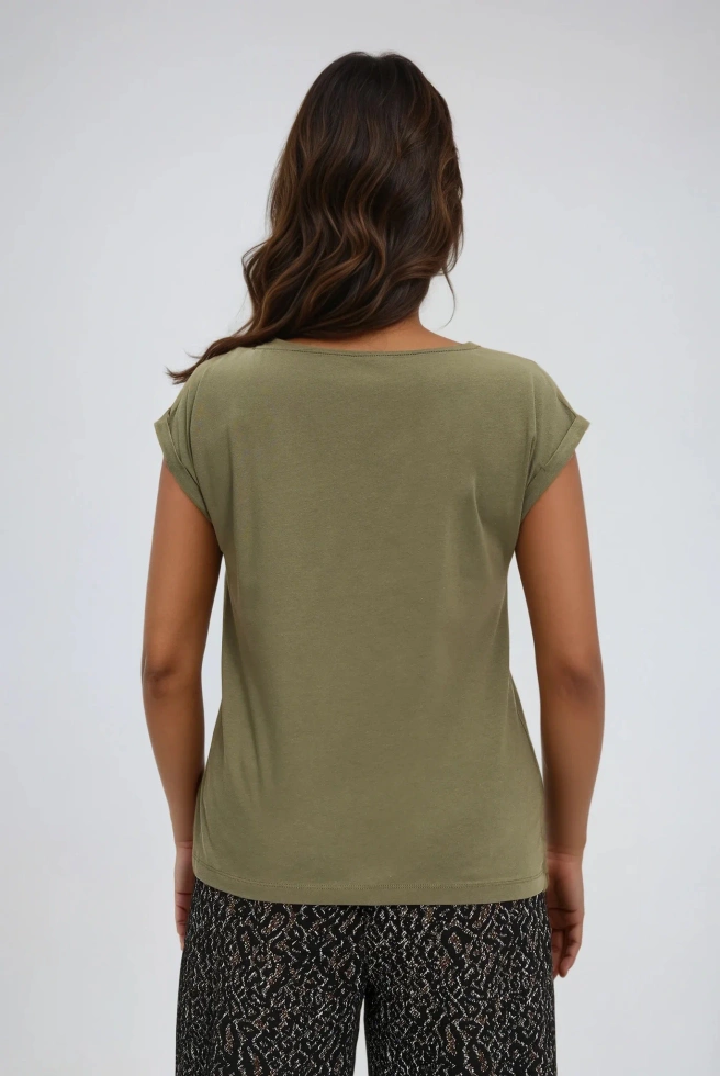 WOMEN'S TSHIRT Z-TS-4802 OLIVE