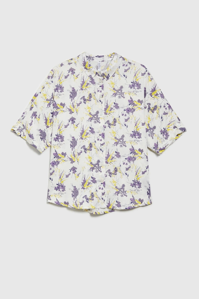 WOMEN'S SHIRT L-KO-4619 VIOLET