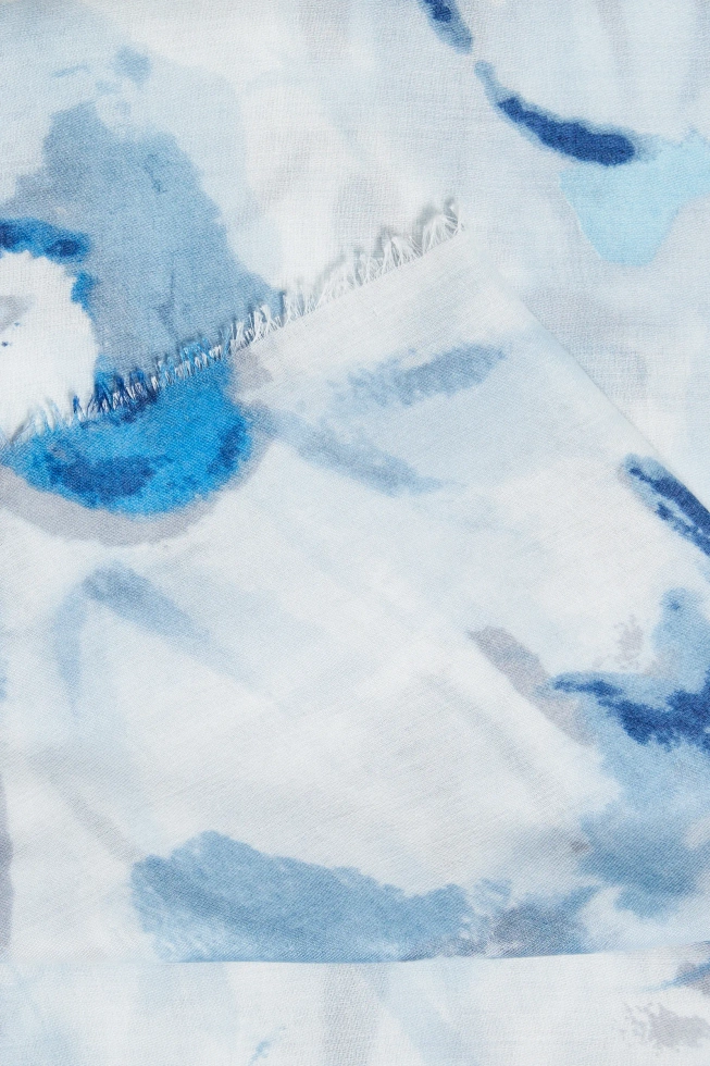 WOMEN'S SCARF L-SZ-4915 L.BLUE