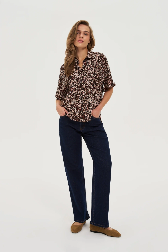 WOMEN'S SHIRT Z-KO-4808 BLACK