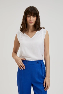 KOSZULA DAMSKA L-KO-4356 WHITE