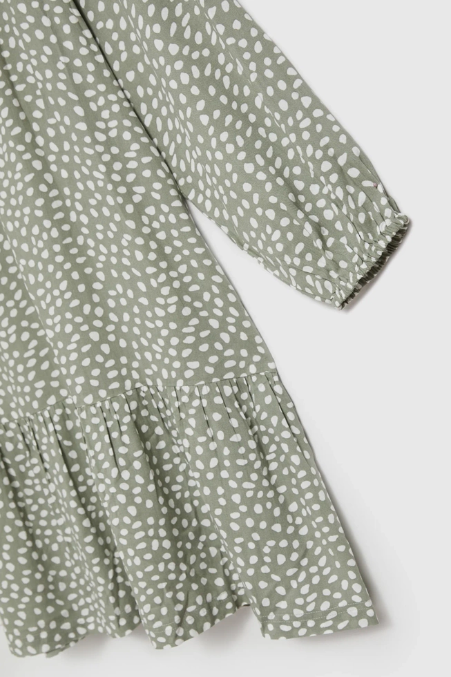 WOMEN'S DRESS L-SU-4608 OLIVE