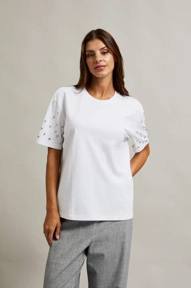 WOMEN'S T-SHIRT Z-TS-4534 WHITE