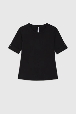 WOMEN'S TSHIRT L-TS-4910 BLACK-set