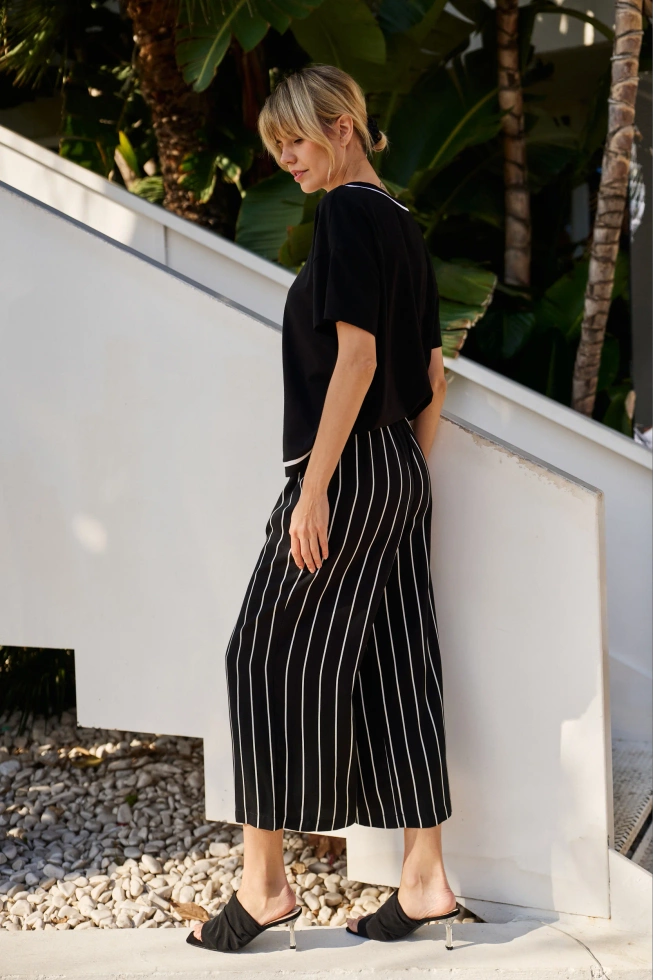 SPODNIE DAMSKIE L-SP-4621 BLACK