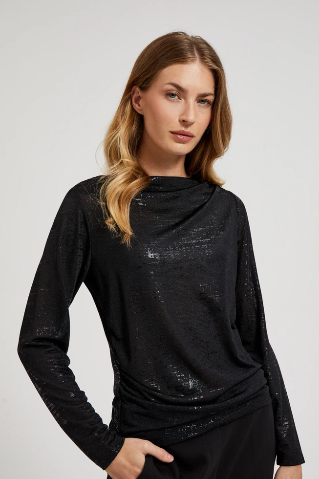 WOMEN'S LONGSLEEVE Z-TS-4526 BLACK