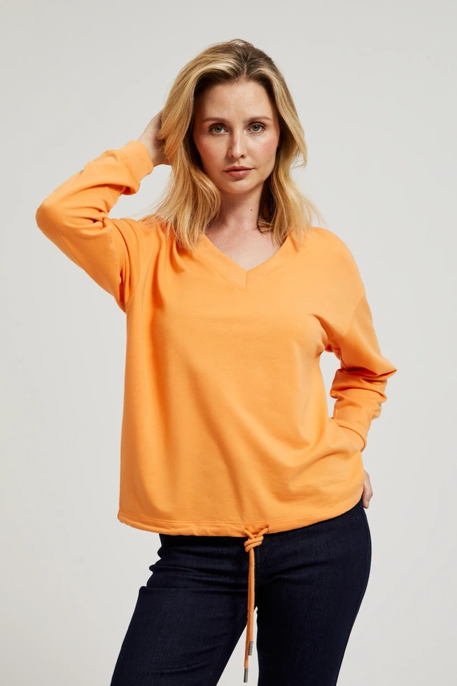 WOMEN'S SWEATSHIRT Z-BL-4509 ORANGE