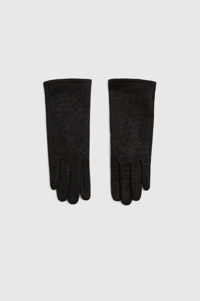 WOMEN'S GLOVES Z-RE-4509 BLACK