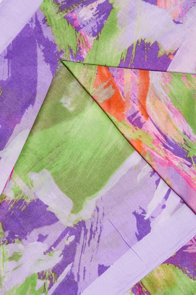 WOMEN'S SCARF L-SZ-4622 L.GREEN