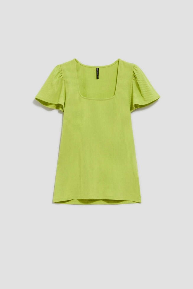 LADIES TSHIRT L-TS-4074 L.GREEN