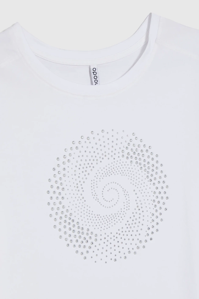 WOMEN'S TSHIRT L-TS-4921 WHITE