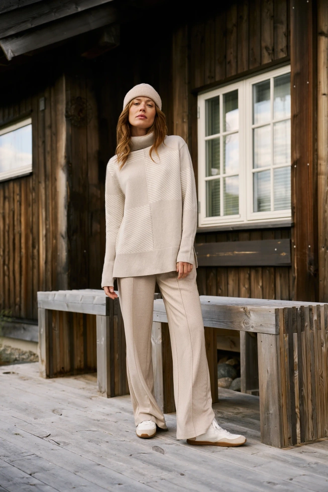 WOMEN'S PANTS Z-SP-4813 BEIGE