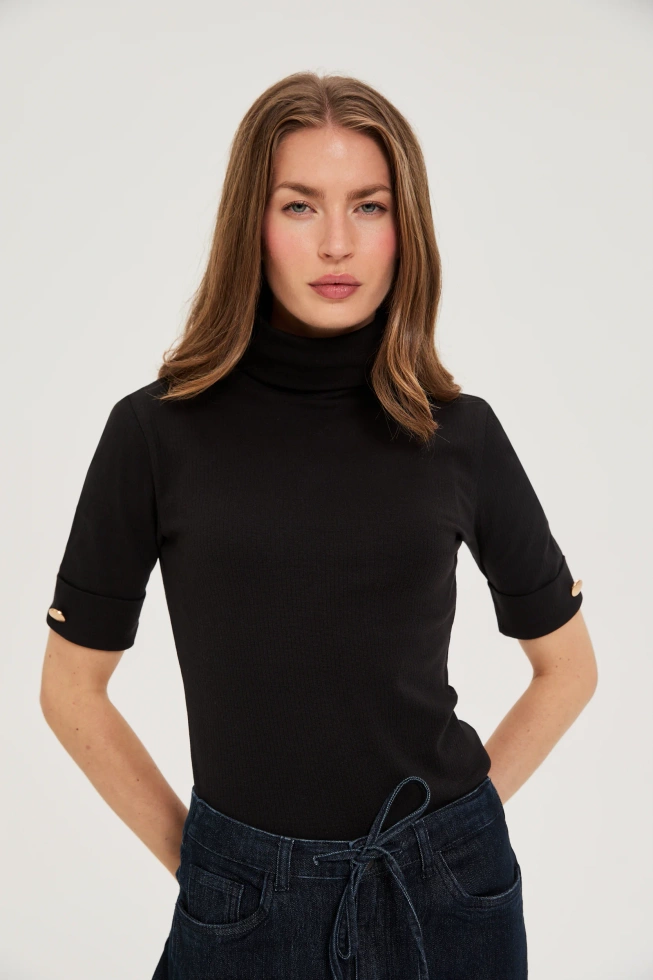 WOMEN'S TSHIRT Z-TS-4816 BLACK