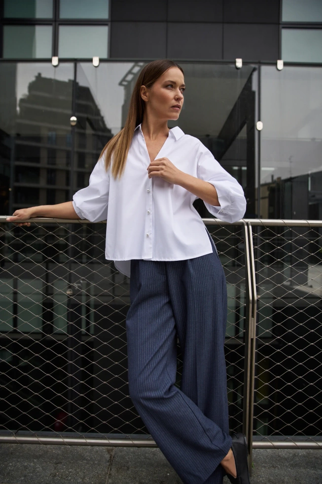 KOSZULA DAMSKA Z-KO-4805 OFF WHITE